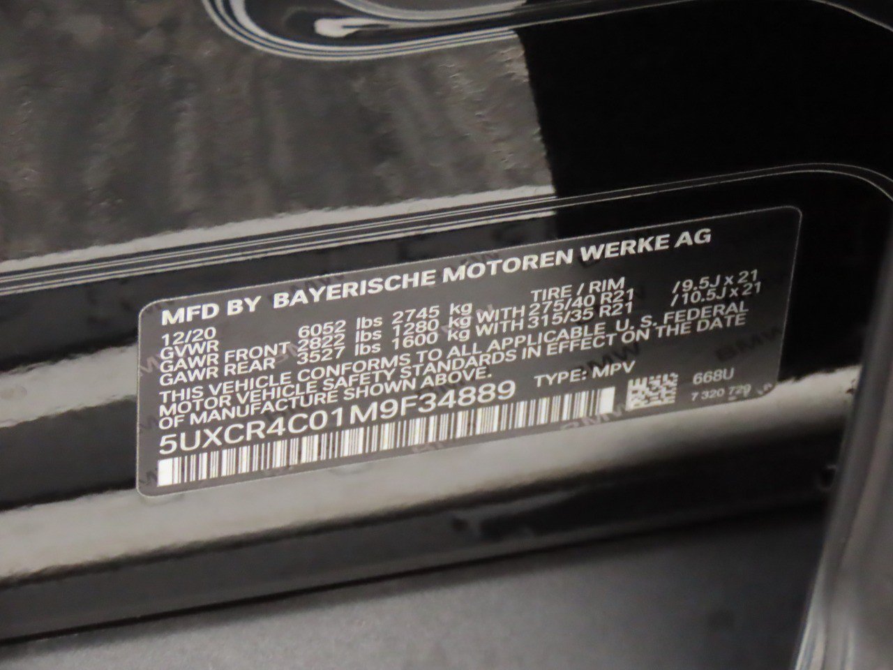 Used 2021 BMW X5 sDrive40i w/ Premium Package RWD image 10