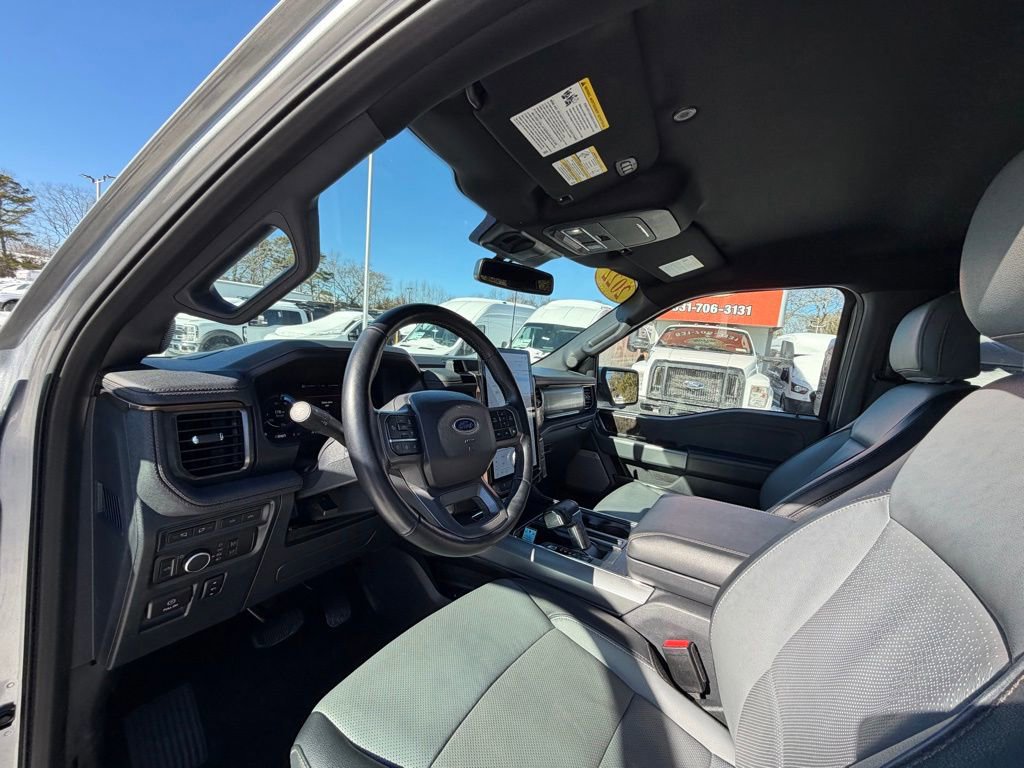 Certified 2022 Ford F150 Lightning Lariat w/ Max Trailer Tow Package image 16