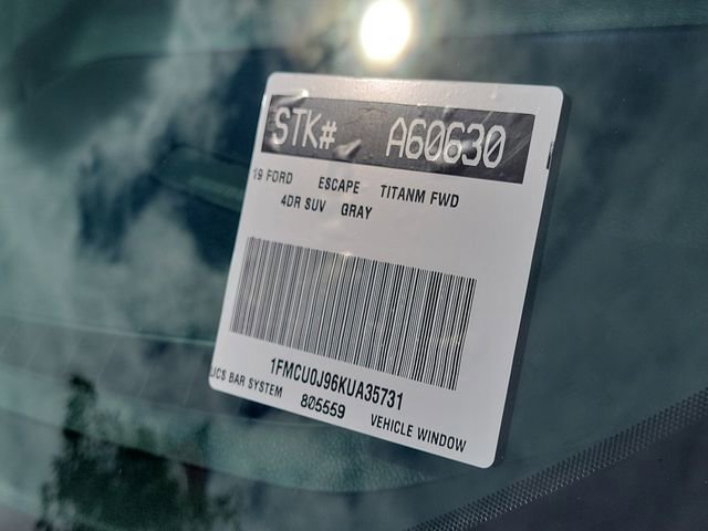 Certified 2019 Ford Escape Titanium image 32