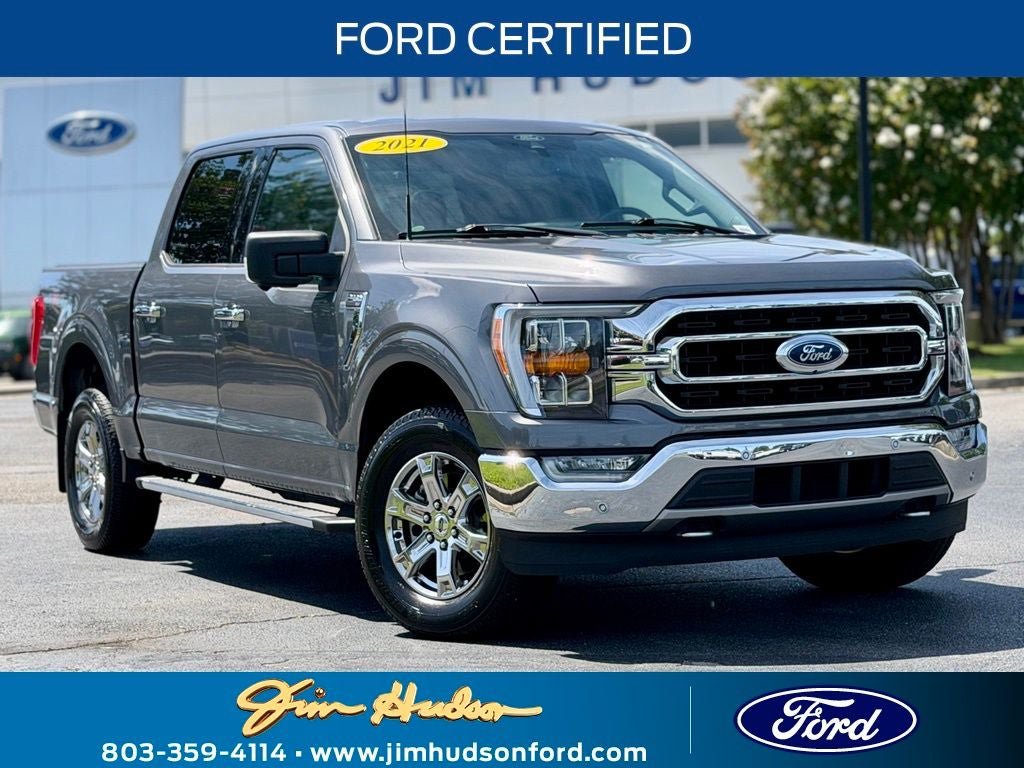 Certified 2021 Ford F150 XLT w/ Equipment Group 302A High AWD/4WD image 1