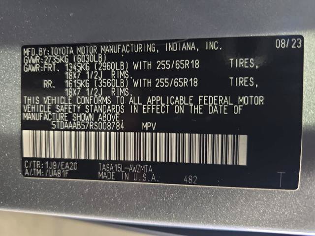 Used 2024 Toyota Grand Highlander AWD image 21