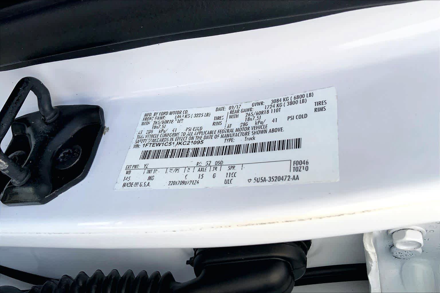 Certified 2018 Ford F150 XLT w/ Equipment Group 301A Mid RWD image 33