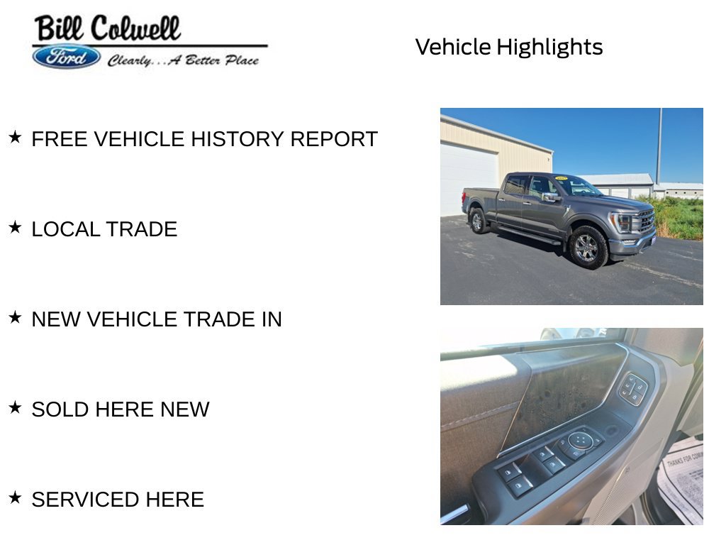 Certified 2021 Ford F150 Lariat w/ Equipment Group 502A High AWD/4WD image 11
