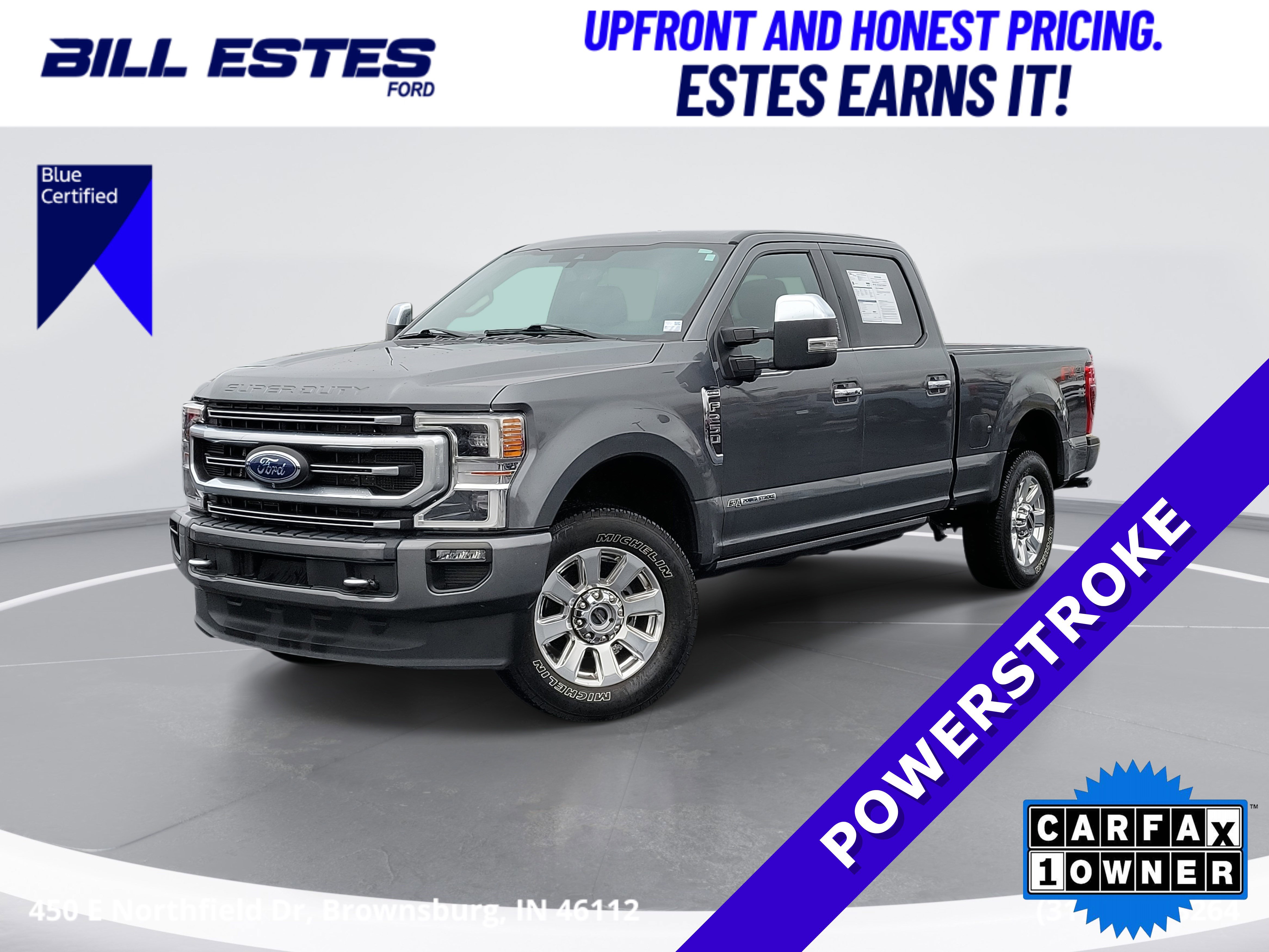 Certified 2022 Ford F250 Platinum w/ FX4 Off-Road Package