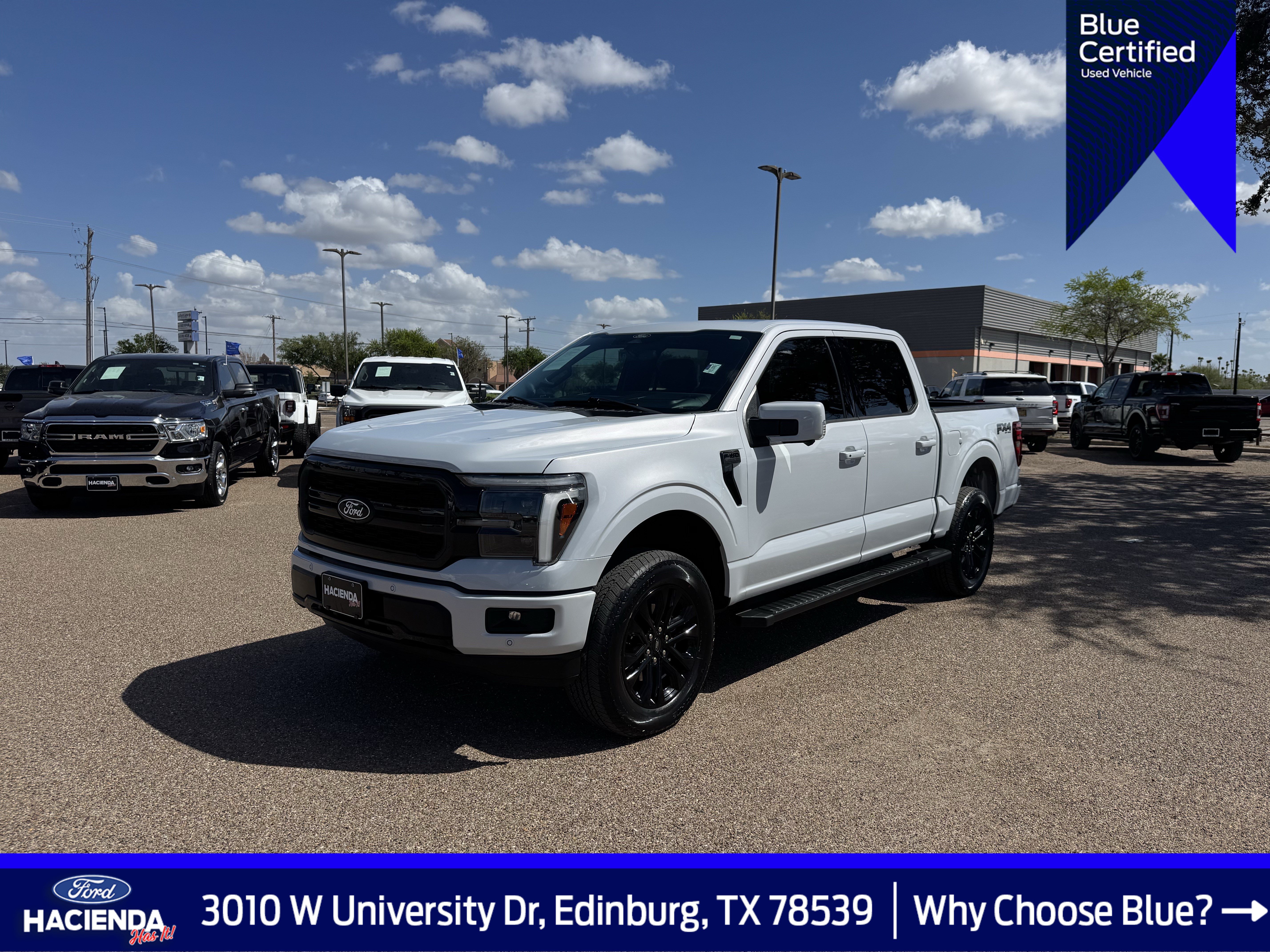 Certified 2025 Ford F150 Lariat w/ Equipment Group 502A High