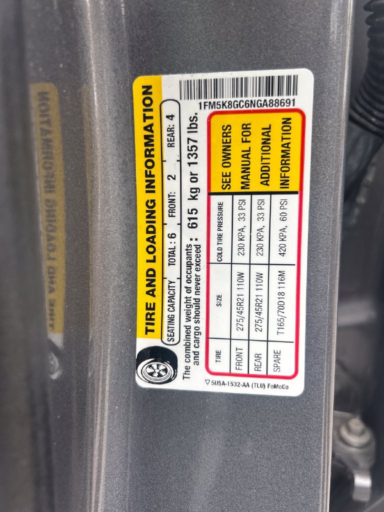 Certified 2022 Ford Explorer ST w/ Equipment Group 401A AWD/4WD image 35