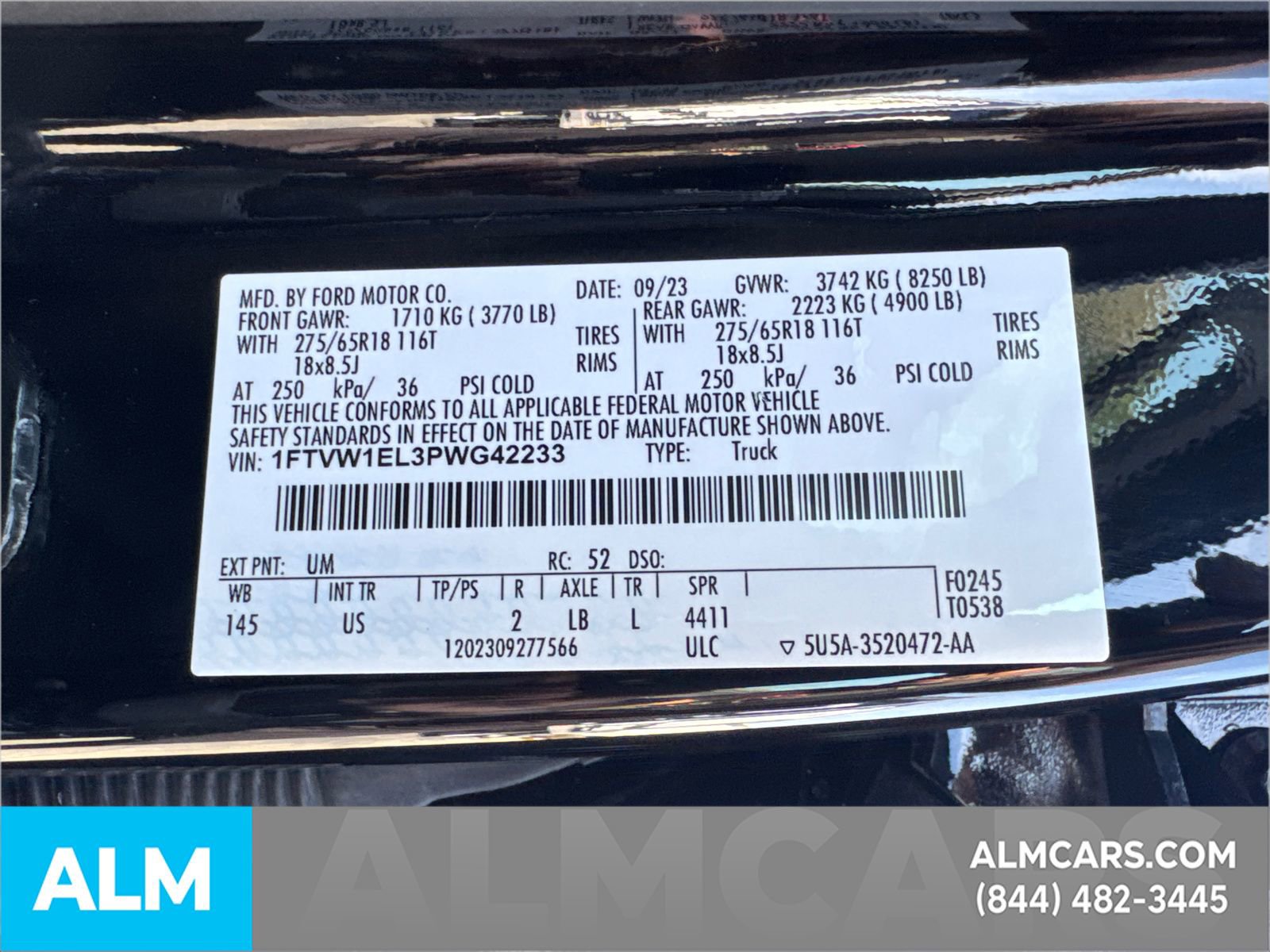 Certified 2023 Ford F150 Lightning XLT image 38