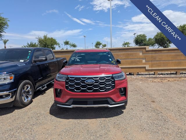 Certified 2025 Ford Explorer Platinum w/ Ultimate Package AWD/4WD image 3