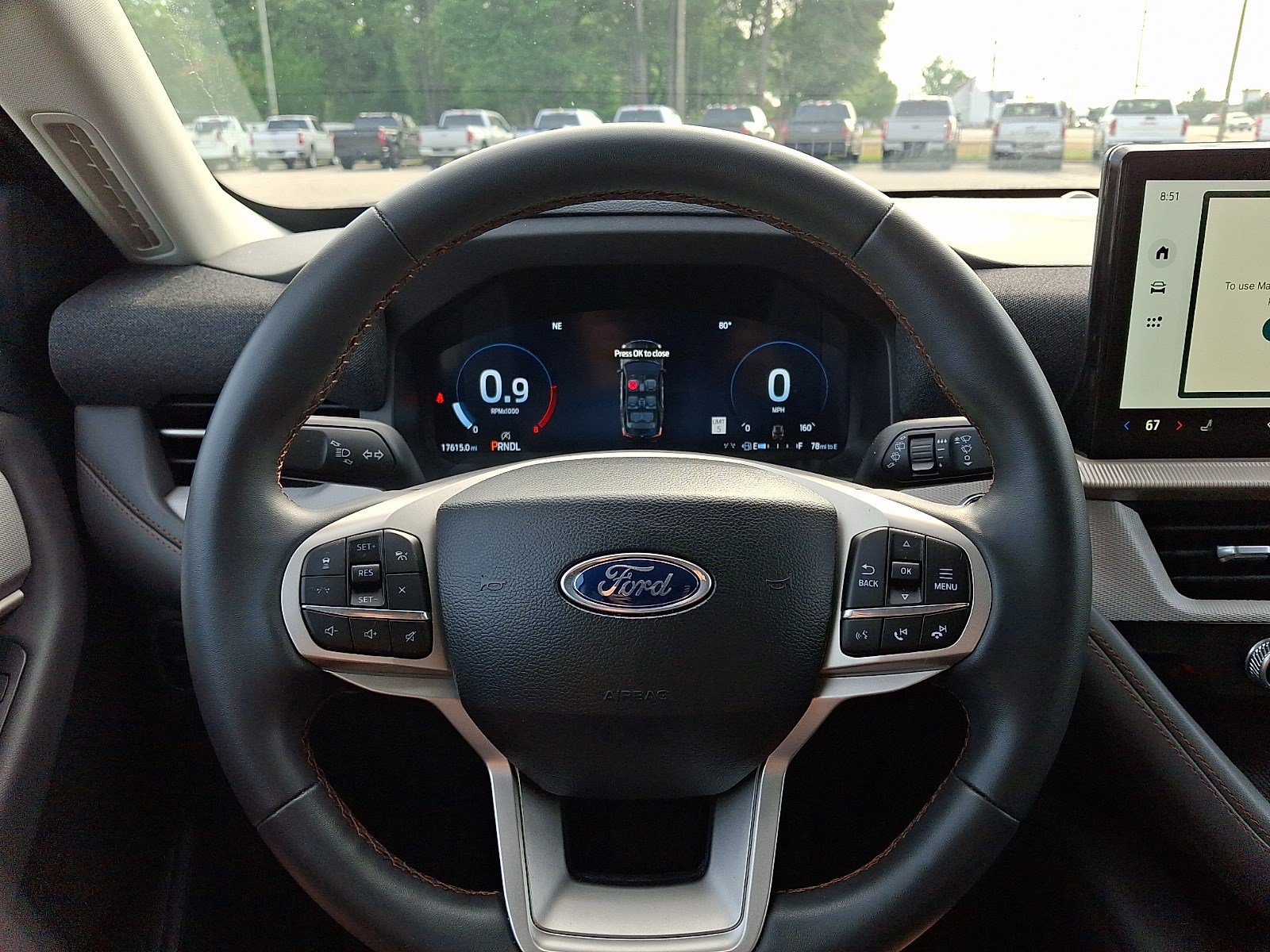 Certified 2025 Ford Explorer Active RWD image 18