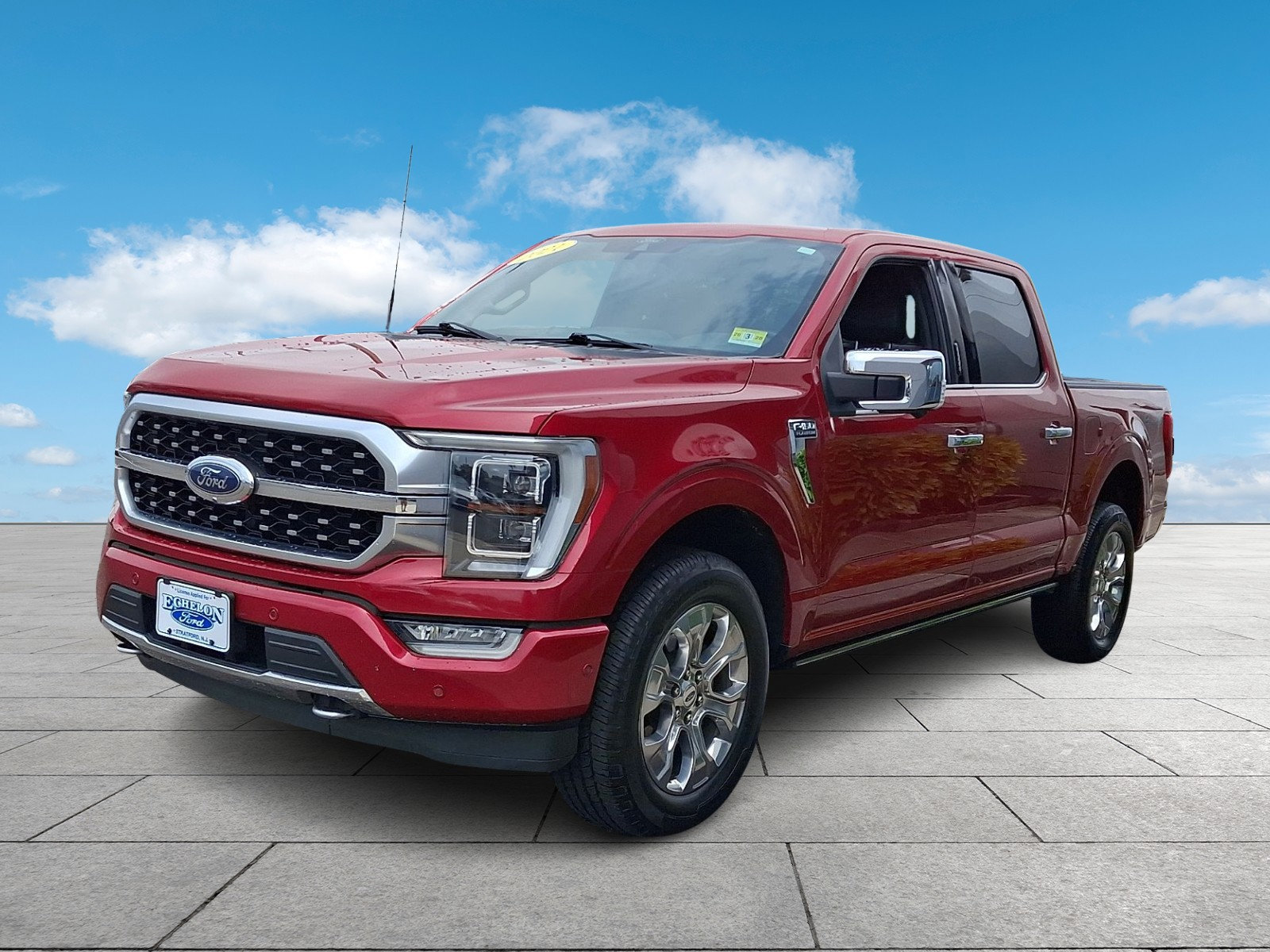 Certified 2021 Ford F150 Platinum w/ Equipment Group 701A High AWD/4WD image 3
