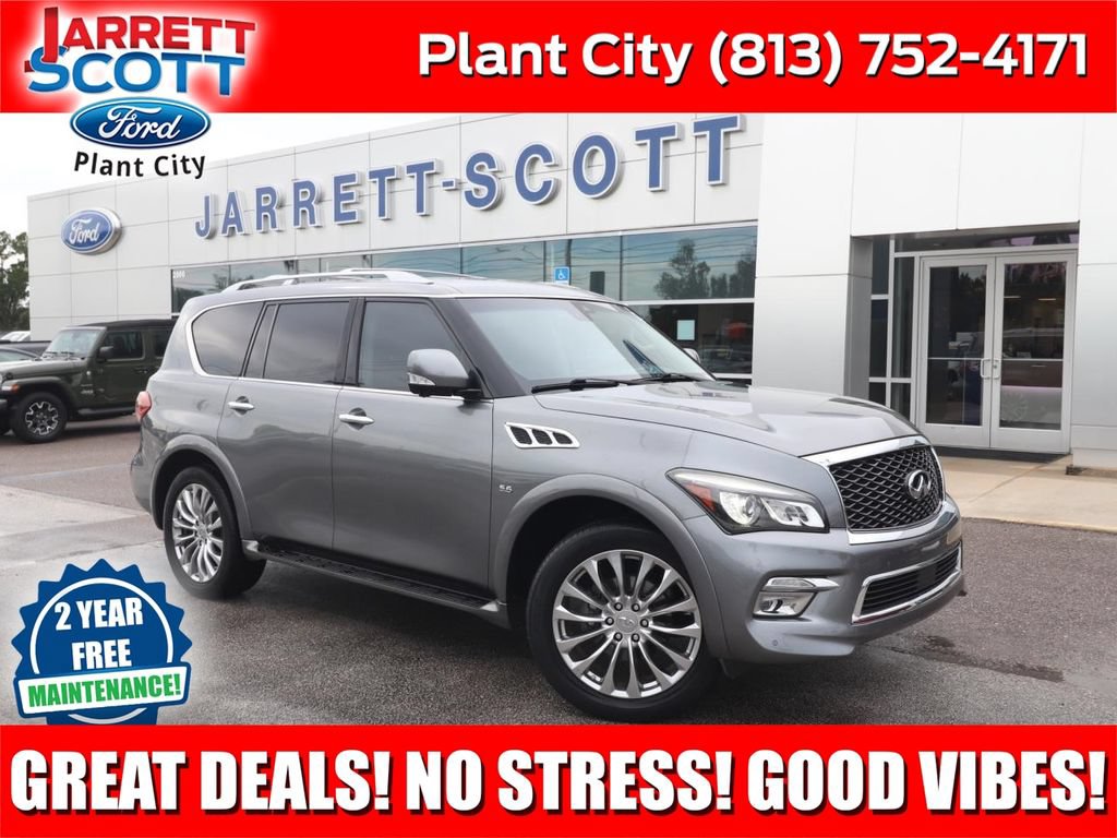 Used 2017 INFINITI QX80 4WD w/ Driver Assistance Package image 1