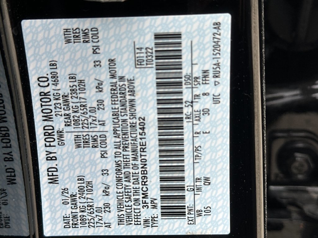 Certified 2026 Ford Bronco Sport Big Bend AWD/4WD image 29