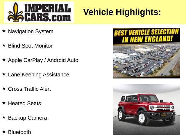 Certified 2025 Ford Bronco Heritage Edition AWD/4WD image 5
