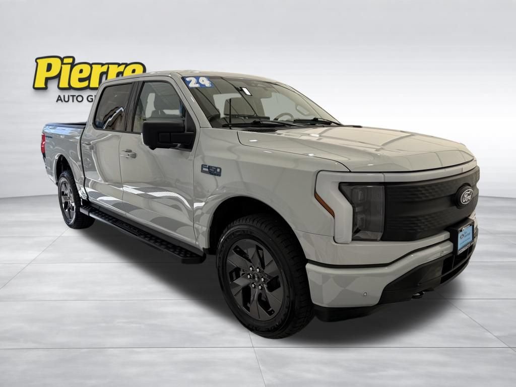 Certified 2024 Ford F150 Lightning Flash w/ Max Trailer Tow Package AWD/4WD image 8
