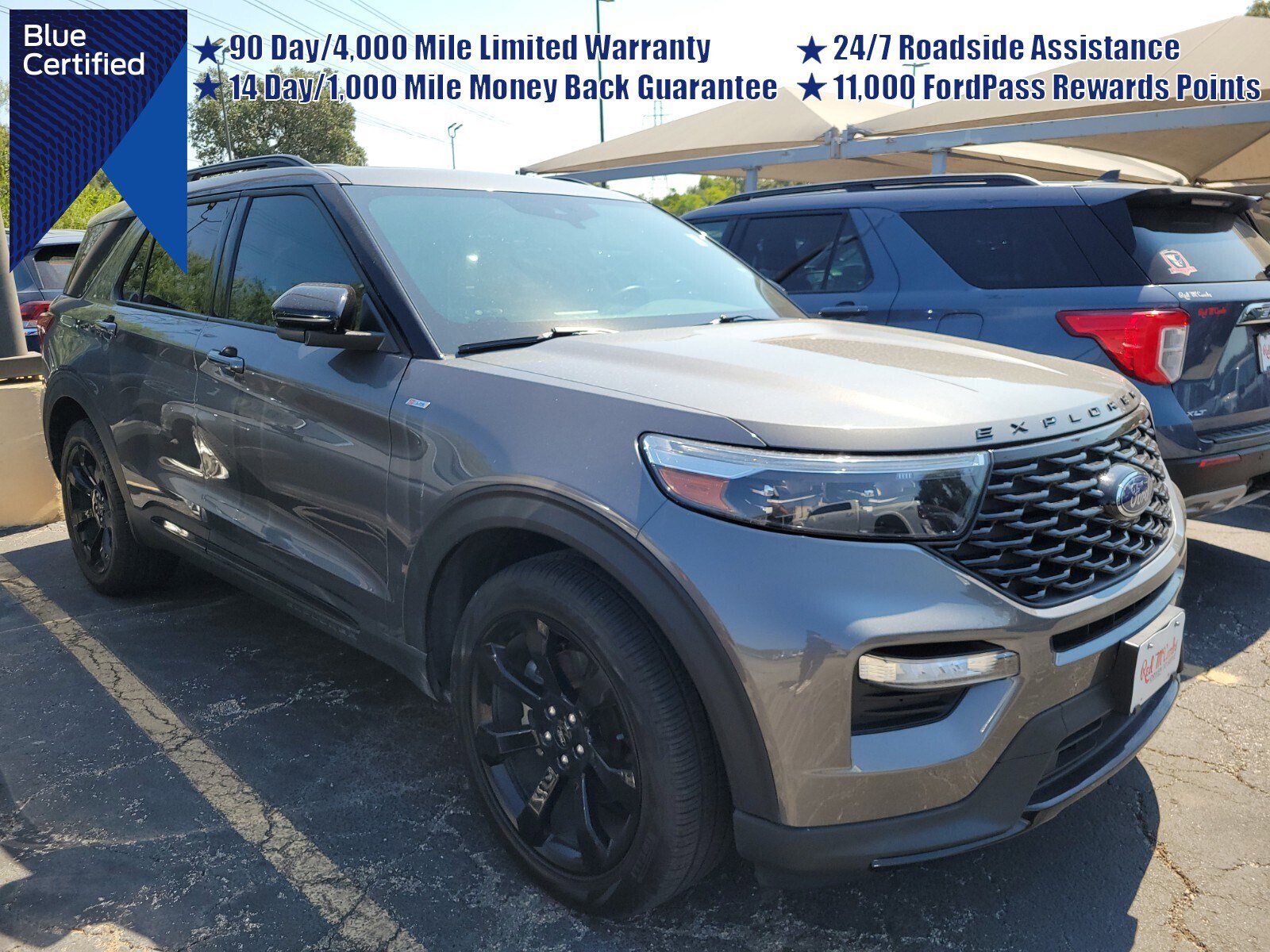 Certified 2023 Ford Explorer ST-Line w/ Class IV Trailer Tow Package