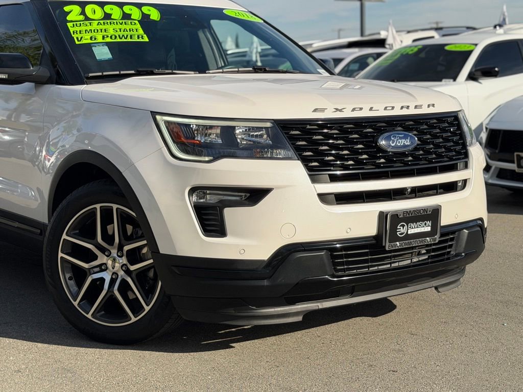 Certified 2018 Ford Explorer Sport w/ Equipment Group 401A image 3
