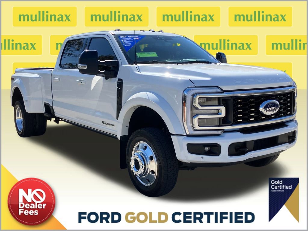 Certified 2025 Ford F450 Platinum w/ FX4 Off-Road Package
