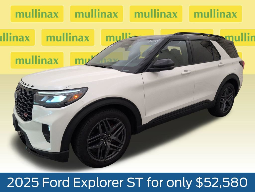 Certified 2025 Ford Explorer ST w/ Sun And Sound Package AWD/4WD image 13