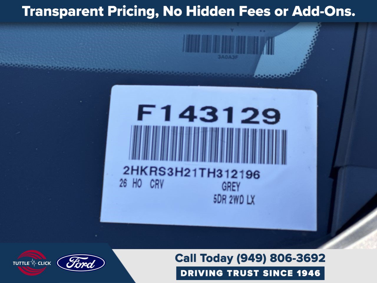 Used 2026 Honda CR-V LX image 42