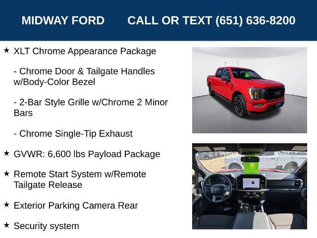 Certified 2023 Ford F150 XLT w/ Equipment Group 302A High AWD/4WD image 31