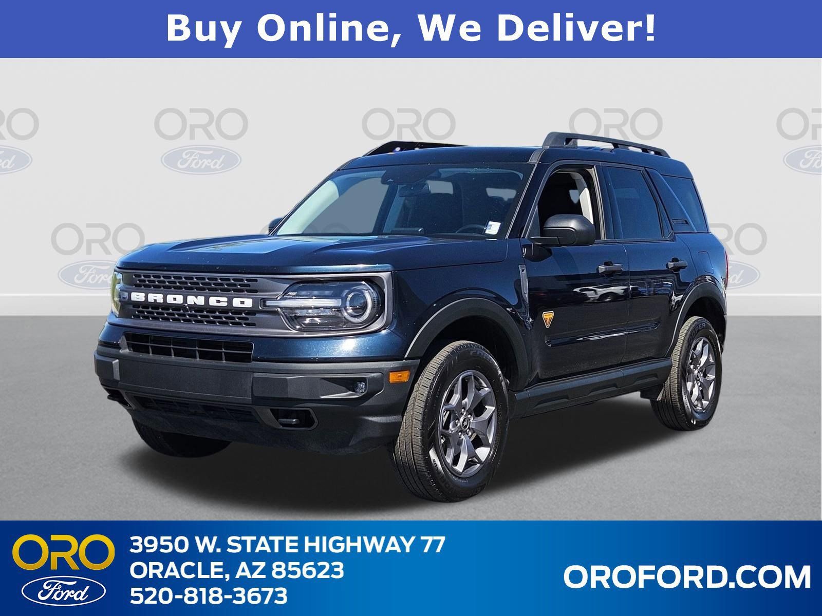 Certified 2022 Ford Bronco Sport Badlands AWD/4WD image 1