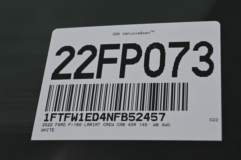 Certified 2022 Ford F150 Lariat w/ Equipment Group 502A High AWD/4WD image 43