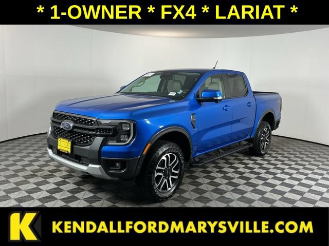 Certified 2024 Ford Ranger Lariat w/ FX4 Off-Road Package