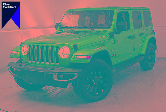 Used 2021 Jeep Wrangler Unlimited Sahara w/ Cold Weather Group image 1