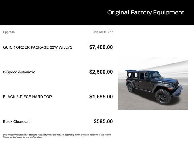 Used 2024 Jeep Wrangler Willys AWD/4WD image 13