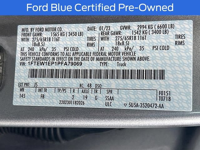 Certified 2023 Ford F150 XLT w/ Equipment Group 302A High AWD/4WD image 41