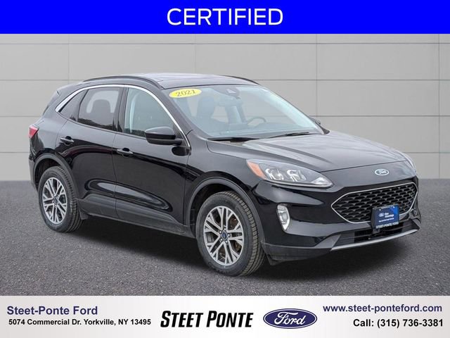 Certified 2021 Ford Escape SEL
