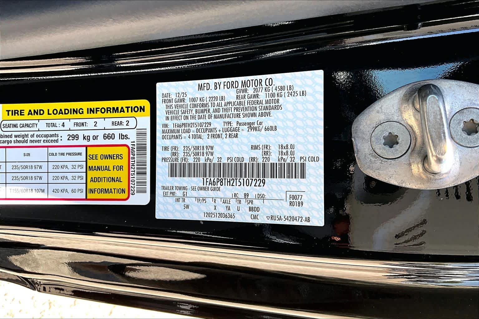 Certified 2026 Ford Mustang Premium RWD image 34