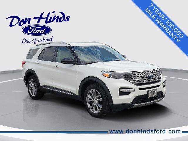 Certified 2022 Ford Explorer Limited w/ Class IV Trailer Tow Package