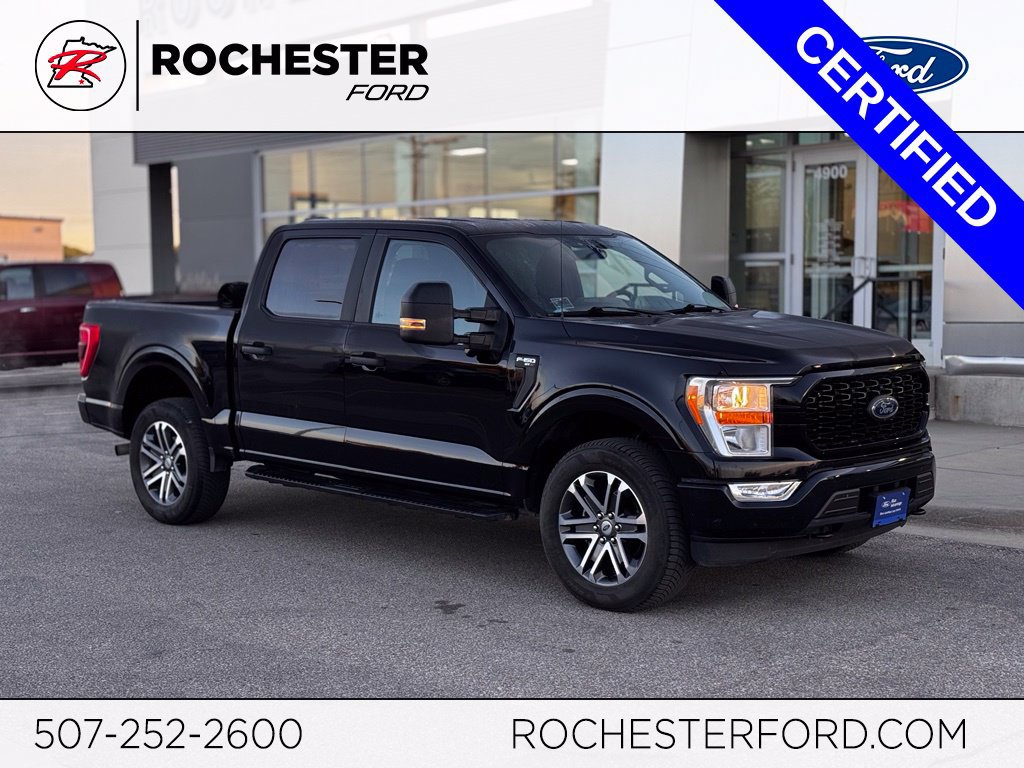 Certified 2021 Ford F150 XL w/ STX Appearance Package AWD/4WD image 1