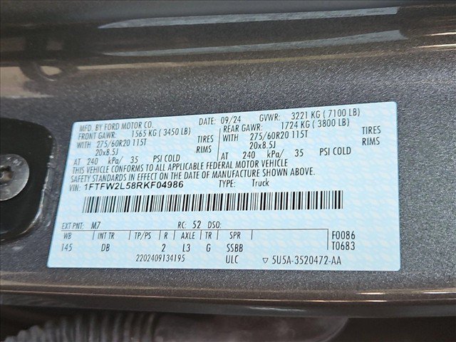 Certified 2024 Ford F150 STX w/ STX Black Appearance Package AWD/4WD image 20