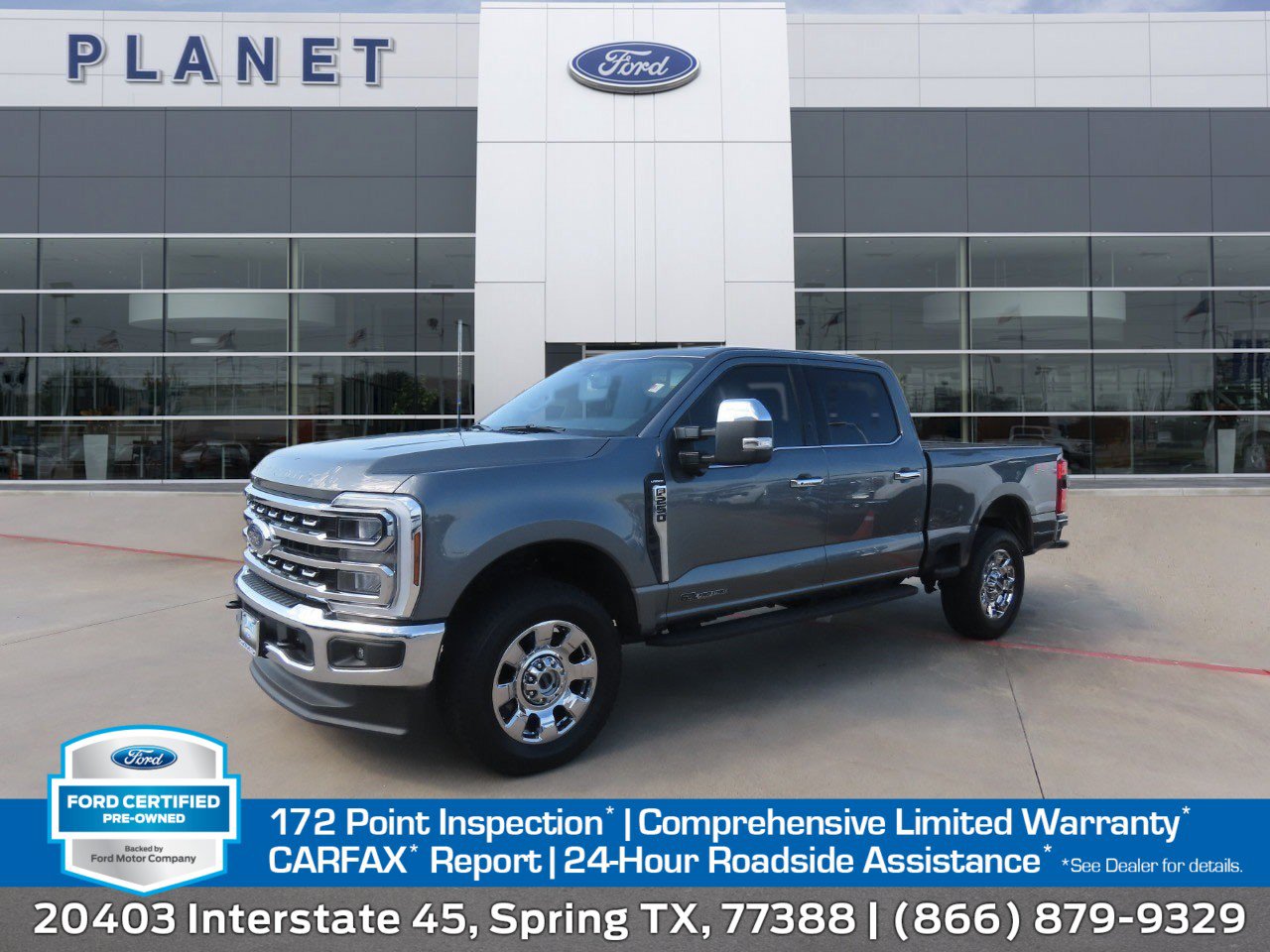 Certified 2025 Ford F250 Lariat w/ Chrome Package AWD/4WD image 1