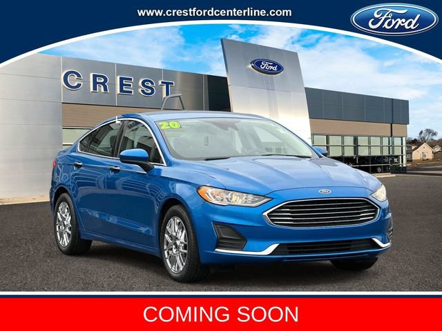 Certified 2020 Ford Fusion SE
