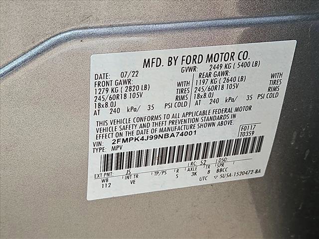 Certified 2022 Ford Edge SEL w/ Convenience Package image 15