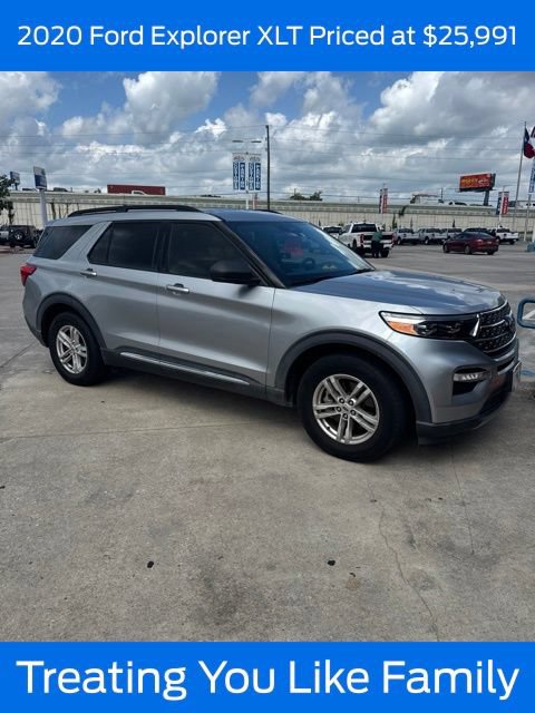 Certified 2020 Ford Explorer XLT w/ Equipment Group 202A RWD image 1