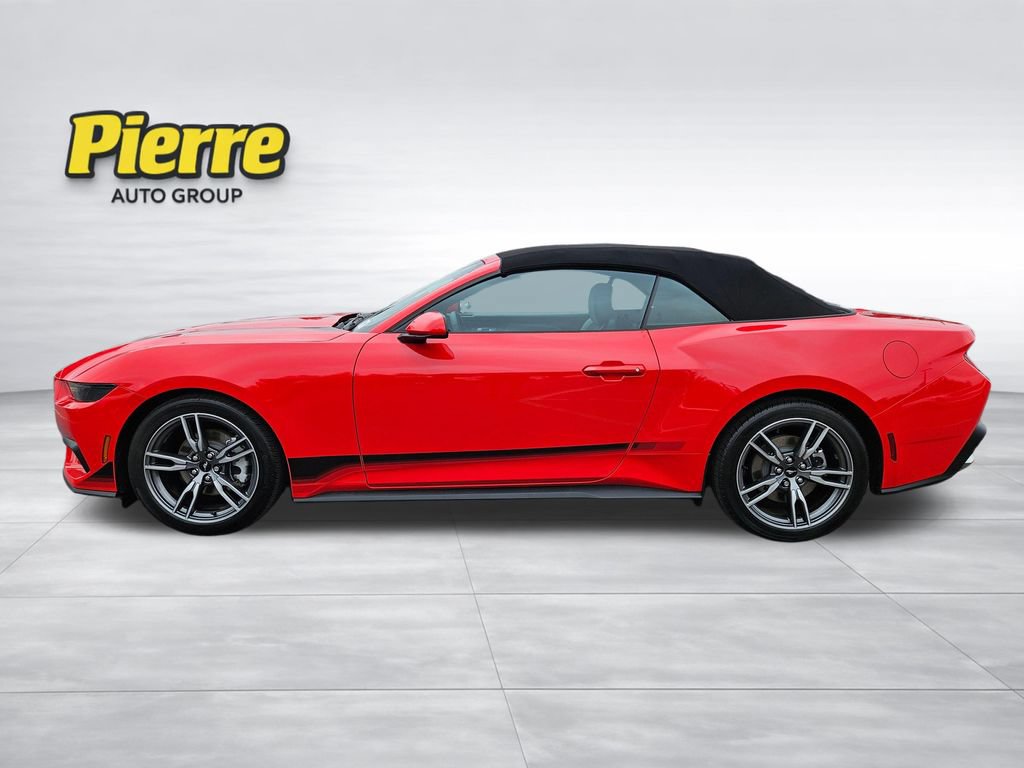 Certified 2025 Ford Mustang Convertible w/ Wheel & Stripe Package RWD image 2