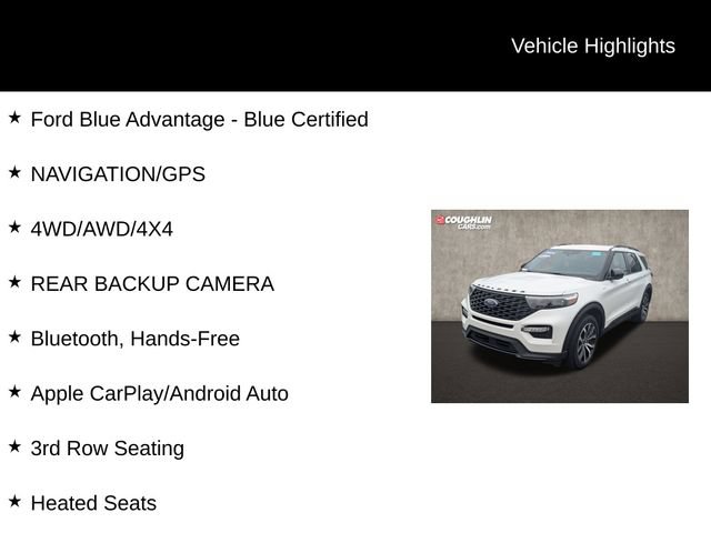 Certified 2024 Ford Explorer ST-Line w/ Class IV Trailer Tow Package AWD/4WD video 2