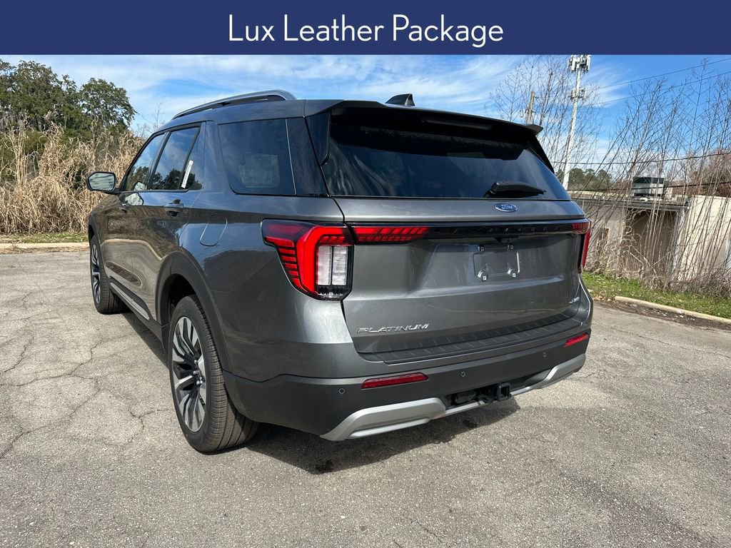 Certified 2026 Ford Explorer Platinum w/ LUX Leather Package AWD/4WD image 3