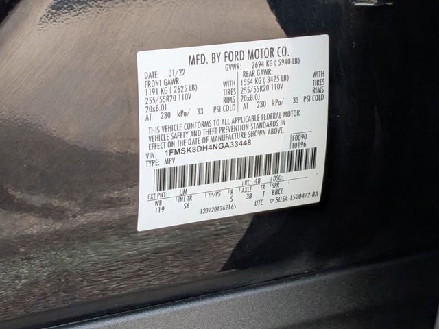 Certified 2022 Ford Explorer XLT w/ Equipment Group 202A AWD/4WD image 35