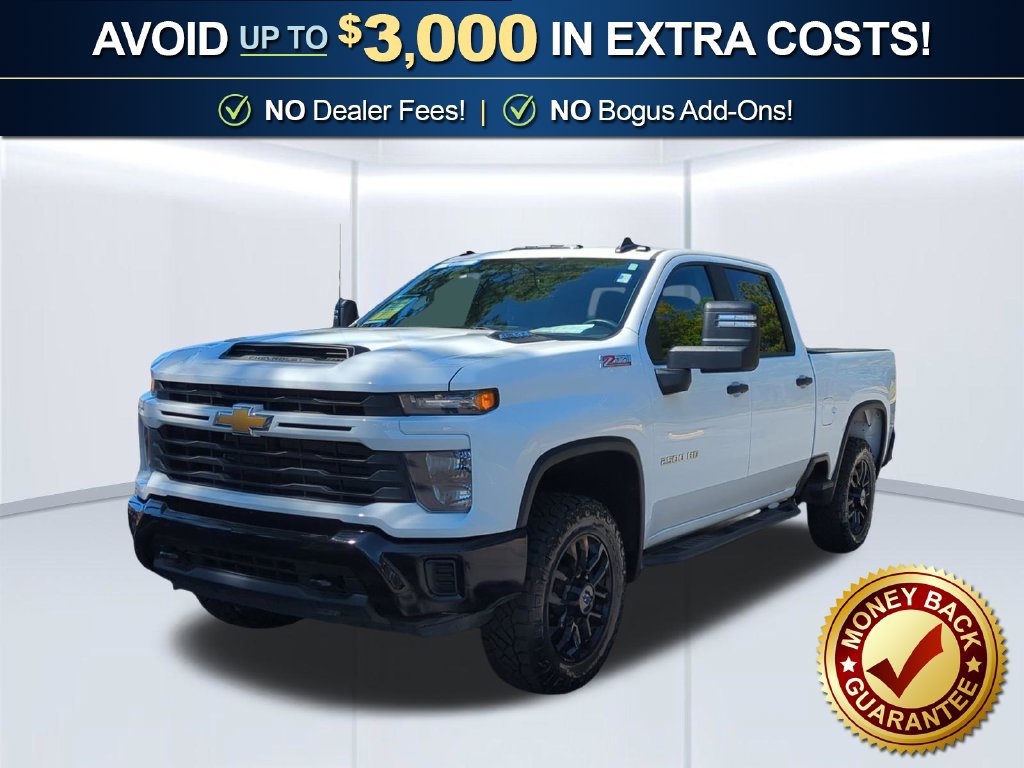 Used 2025 Chevrolet Silverado 2500 Custom w/ Z71 Off-Road Package AWD/4WD 360° Tour