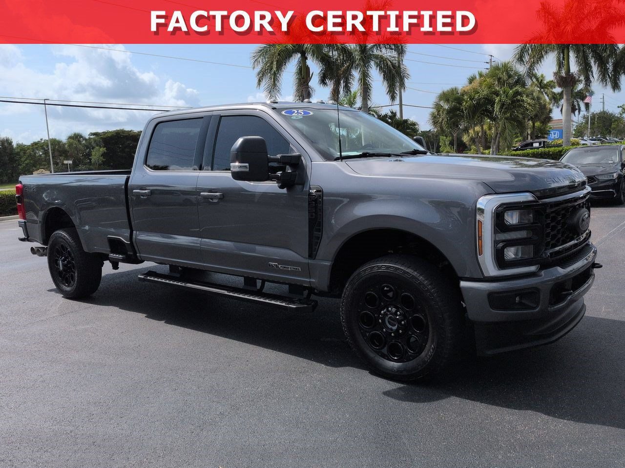 Certified 2025 Ford F350 XLT w/ Black Appearance Package