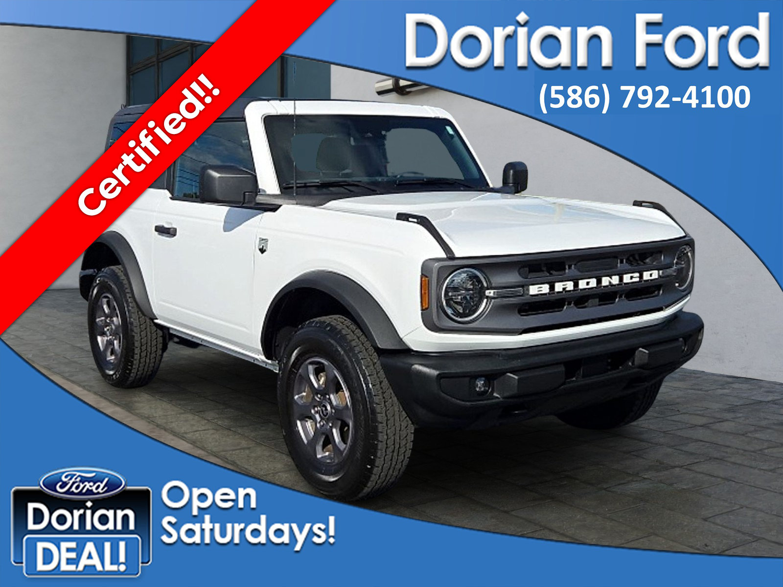 Certified 2024 Ford Bronco Big Bend