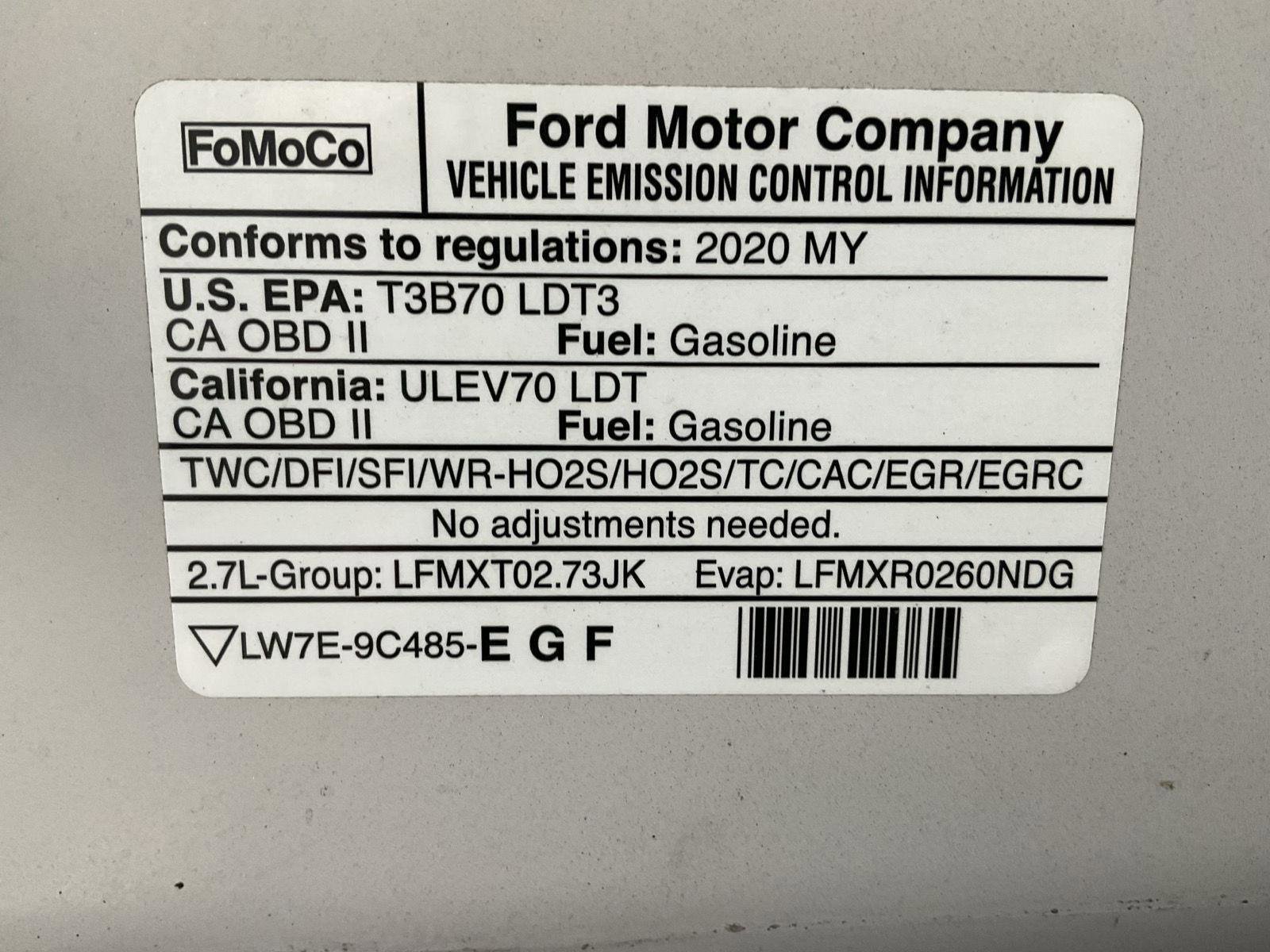 Certified 2020 Ford F150 XLT w/ Equipment Group 302A Luxury image 24