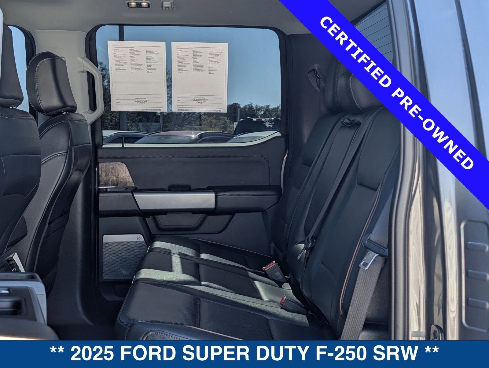 Certified 2025 Ford F250 Lariat w/ Black Appearance Package image 14