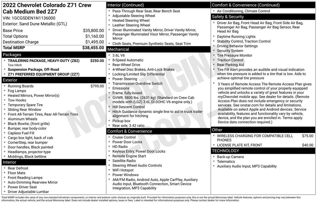 Used 2022 Chevrolet Colorado Z71 RWD image 5