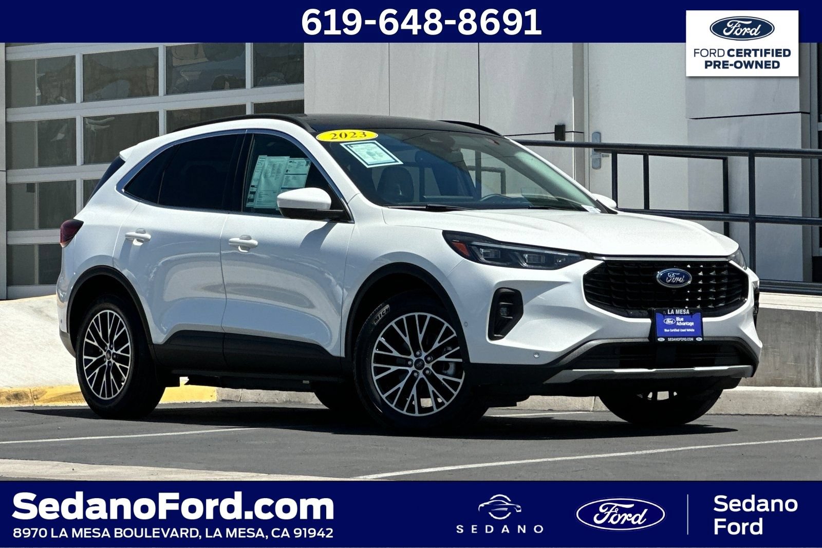 Certified 2023 Ford Escape SE w/ PHEV Premium Package